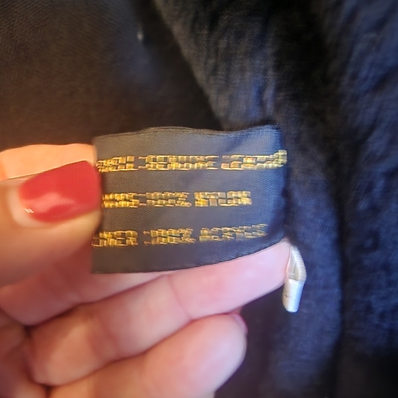 Cooper leather coat, black leather, size 44 - Picture 8 of 10